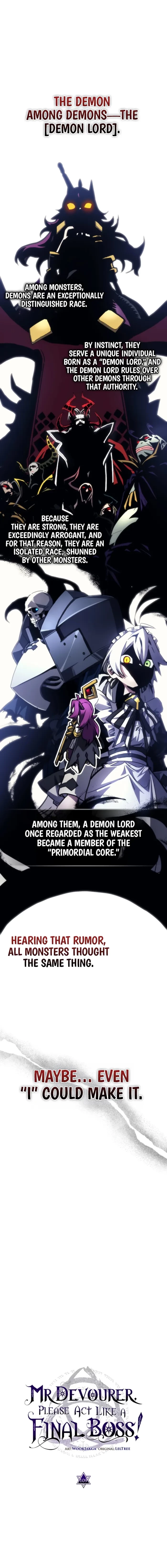 Act Like a Boss Monster, Mr. Swallow! Chapter 109 - 1