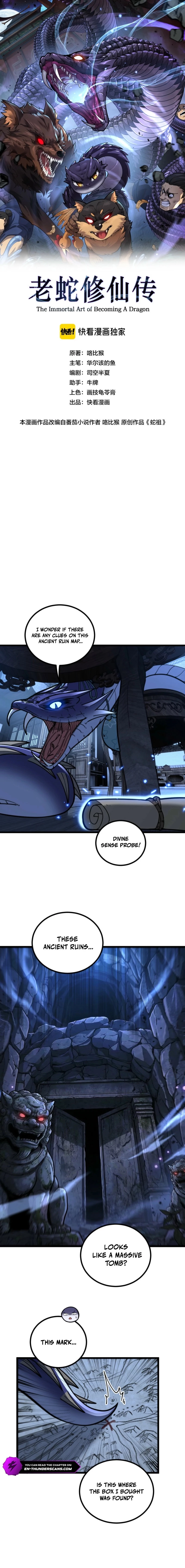  Snake Immortal: The Tale of a Snake's Cultivation to Immortality Chapter 81 - 1