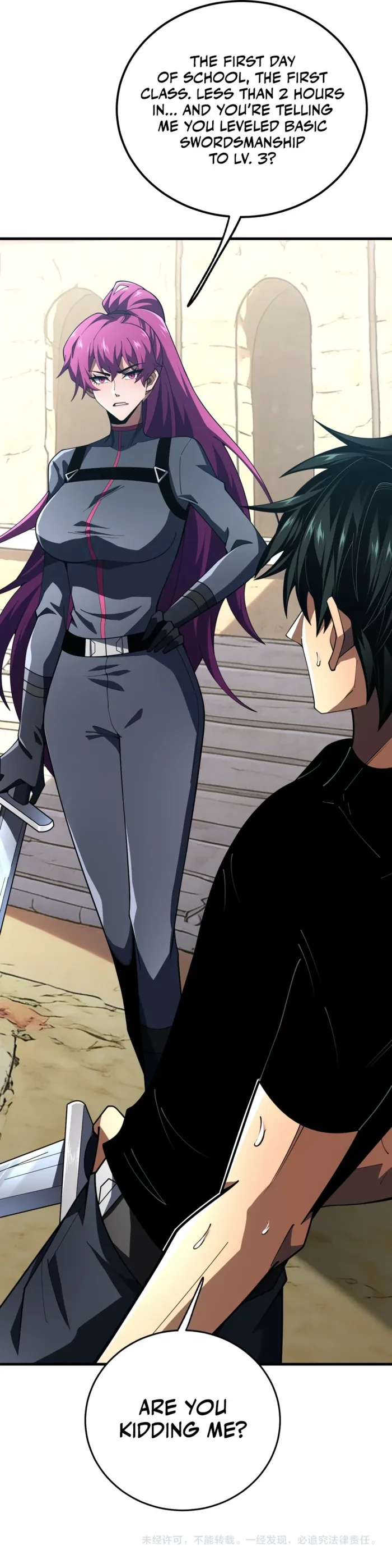 The SS-Rank Freshman at Dawn Academy Chapter 7 - 9