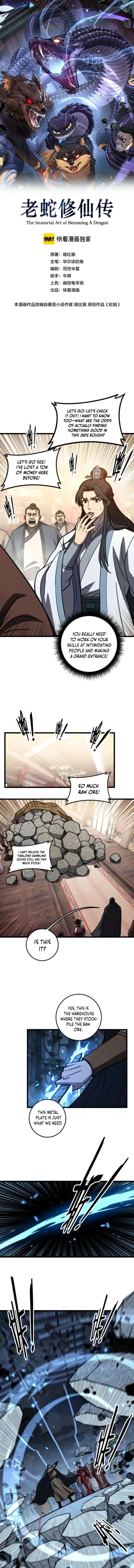  Snake Immortal: The Tale of a Snake's Cultivation to Immortality Chapter 85 - 1