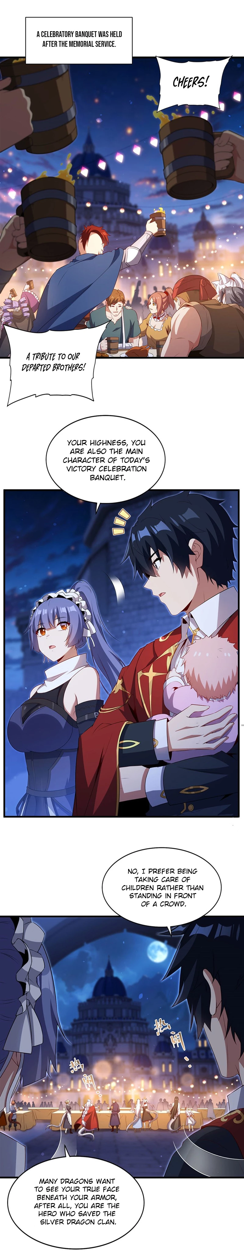 Shut Up, Evil Dragon! I Don't Want to Raise a Child With You Anymore Chapter 95 - 3