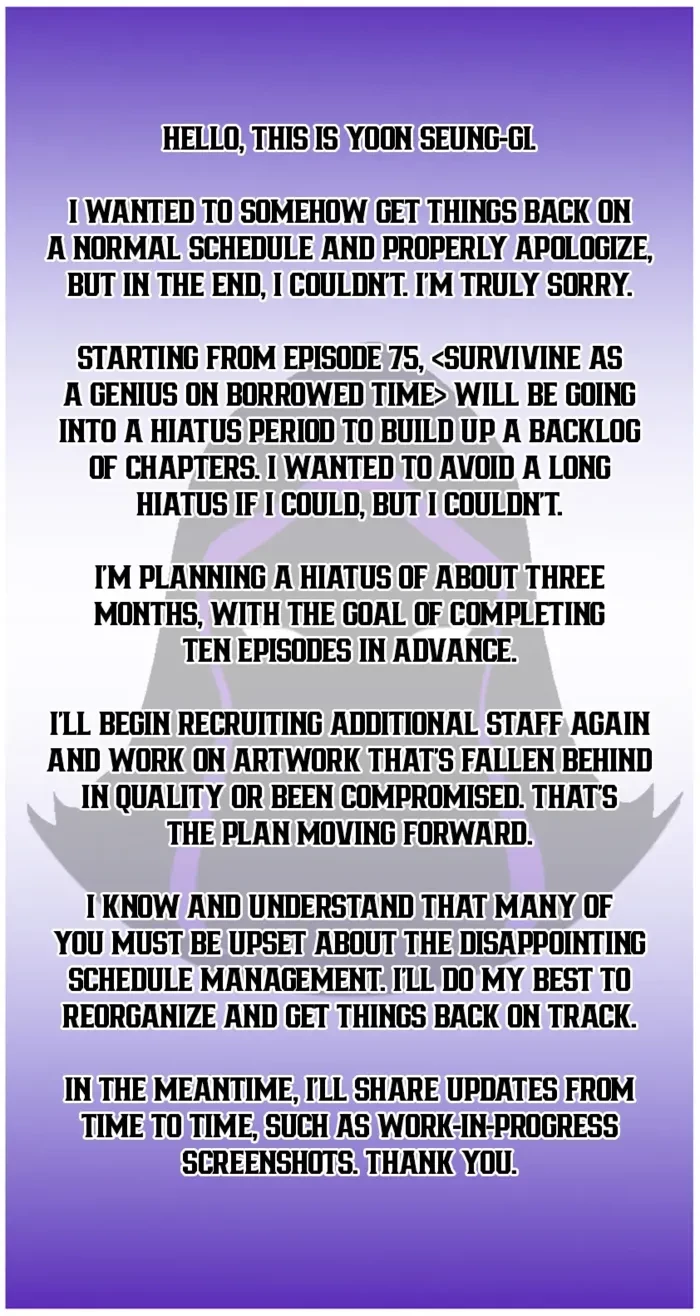 Surviving as a Genius on Borrowed Time Chapter 75.5 - 1