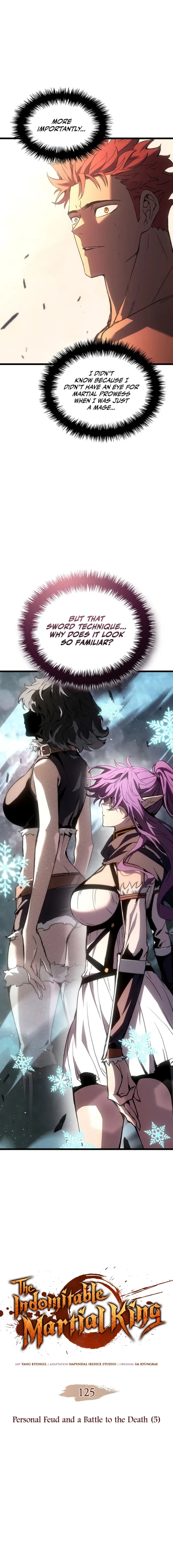The Indomitable Martial King Chapter 125 - 1