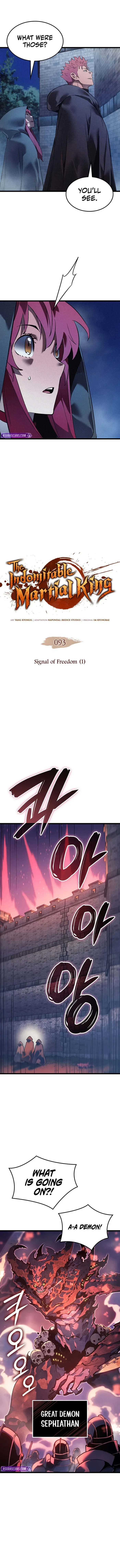 The Indomitable Martial King Chapter 93 - 1