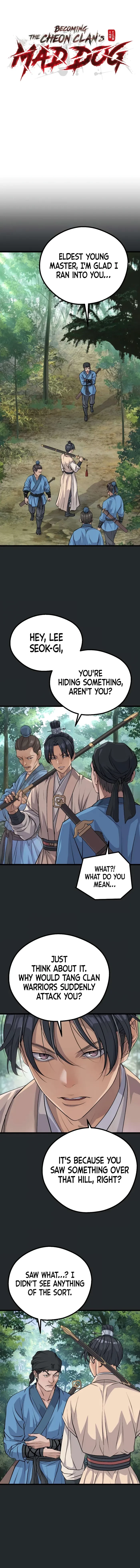 Becoming the Cheon Clan’s Mad Dog Chapter 13 - 1