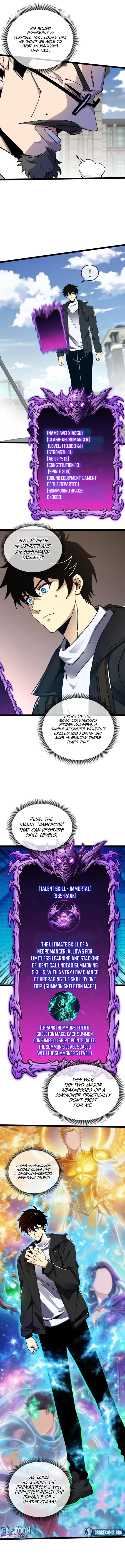 Everyone: Summoner of the Undead, I alone am a natural disaster Chapter 2 - 7
