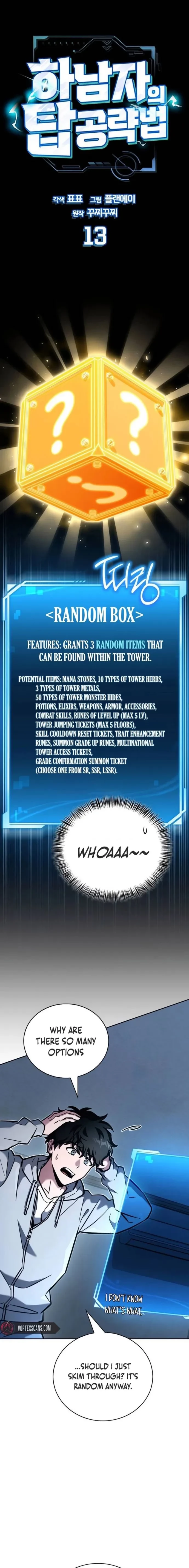 A Wimp’s Strategy Guide to Conquer the Tower Chapter 13 - 1
