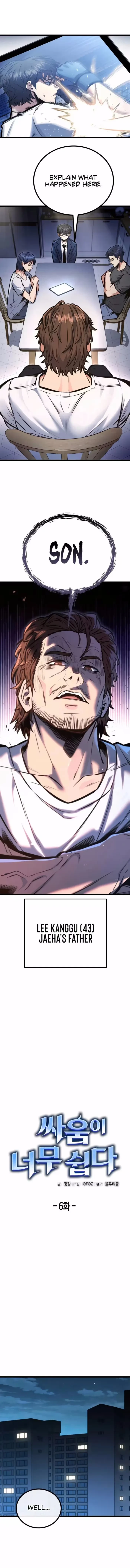 Fighting Is Too Easy Chapter 6 - 1