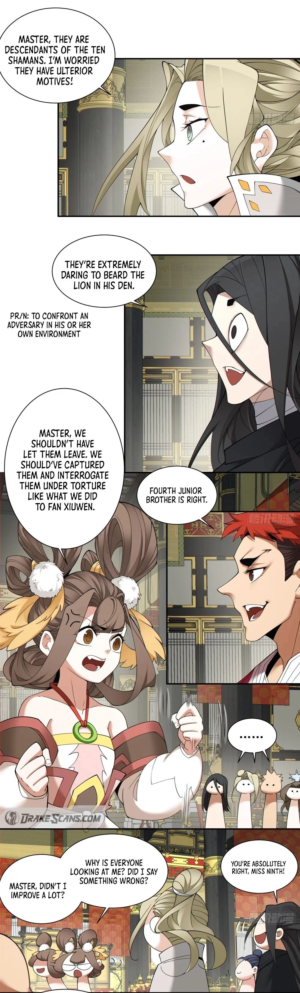 My Disciples Are All Big Villains Chapter 133 - 9