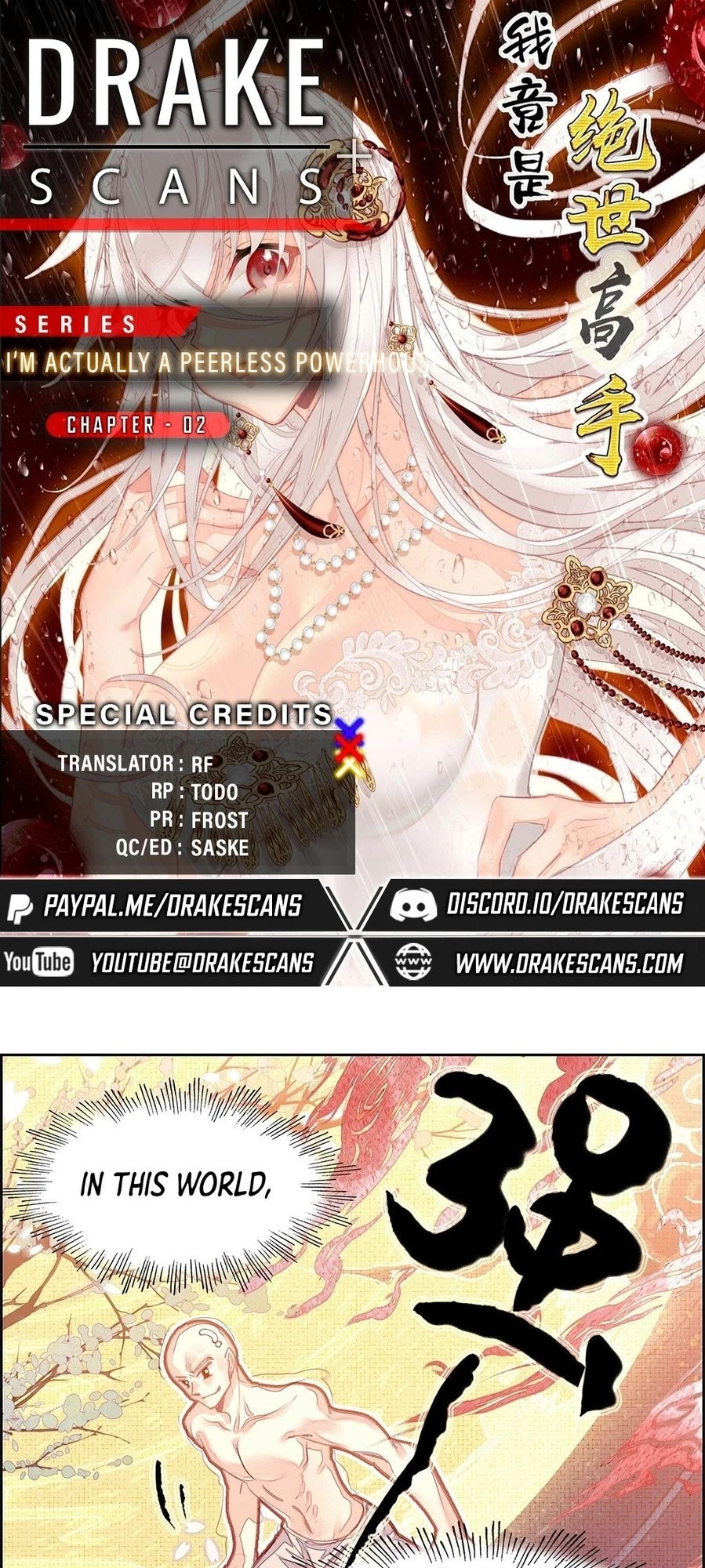 I'm Actually a Peerless Powerhouse Chapter 2 - 1