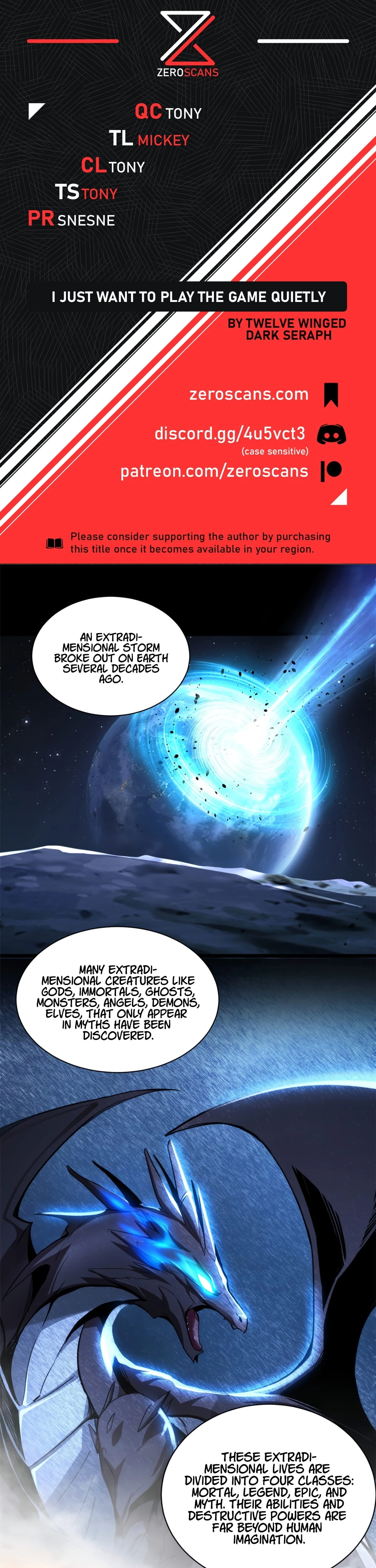 I Just Want to Game in Peace Chapter 1 - 1