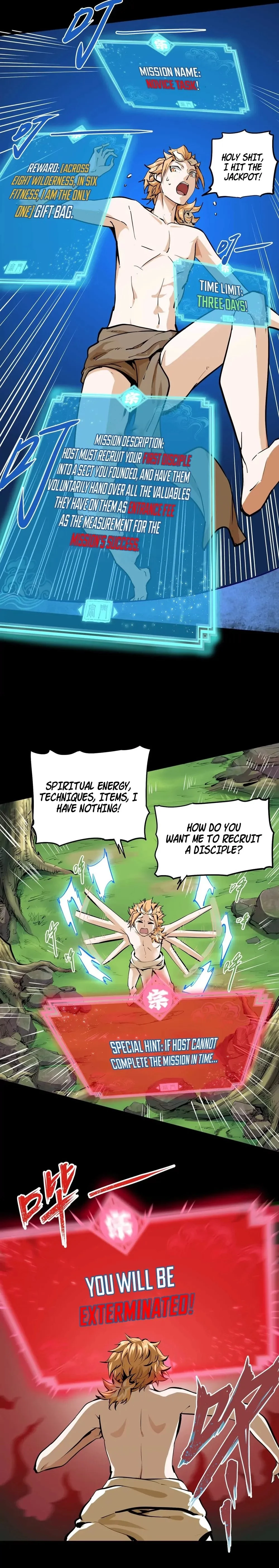 The Strongest Sect of All Times Chapter 1 - 8