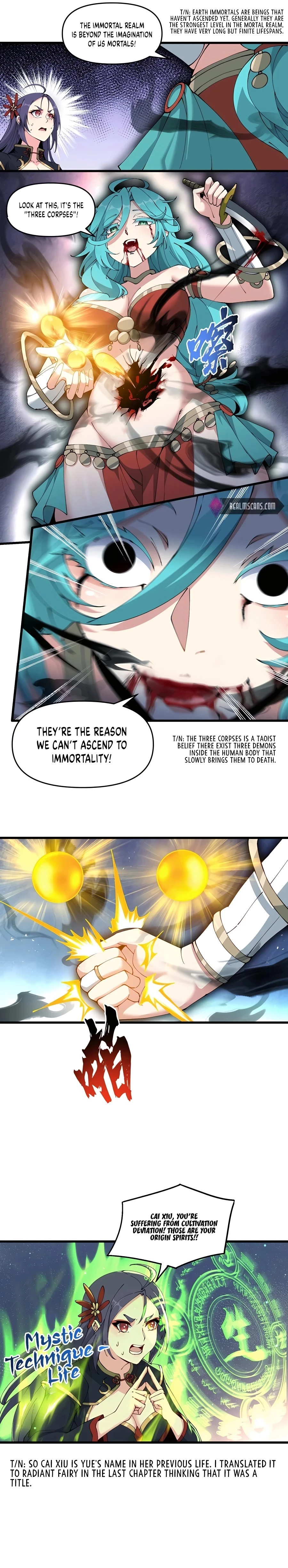 After Ten Years of Chopping Wood, Immortals Begged To Become My Disciples Chapter 20 - 3