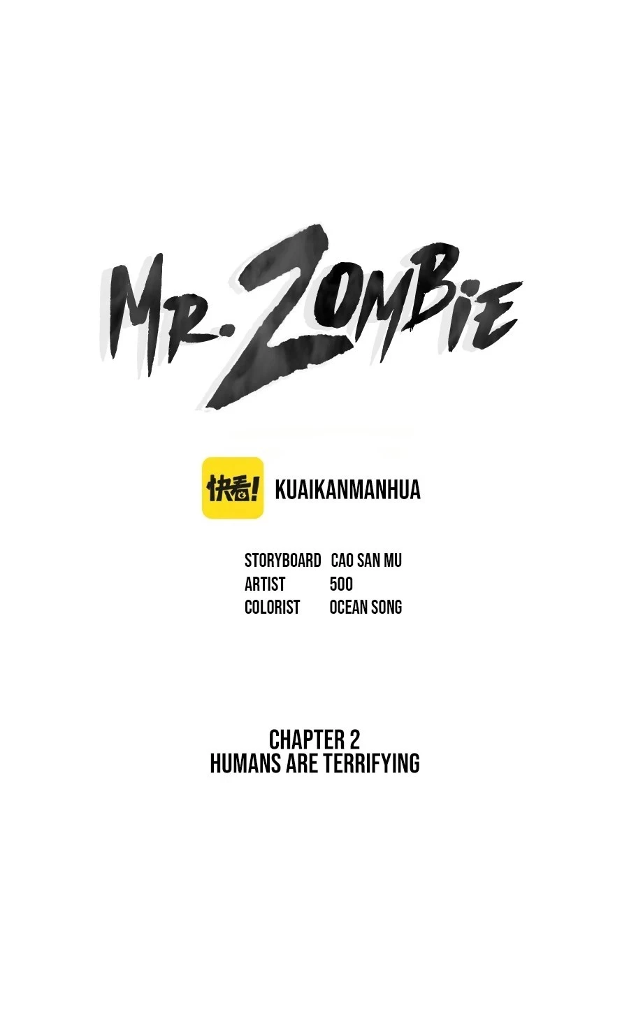 Mr. Zombie Chapter 2 - 2