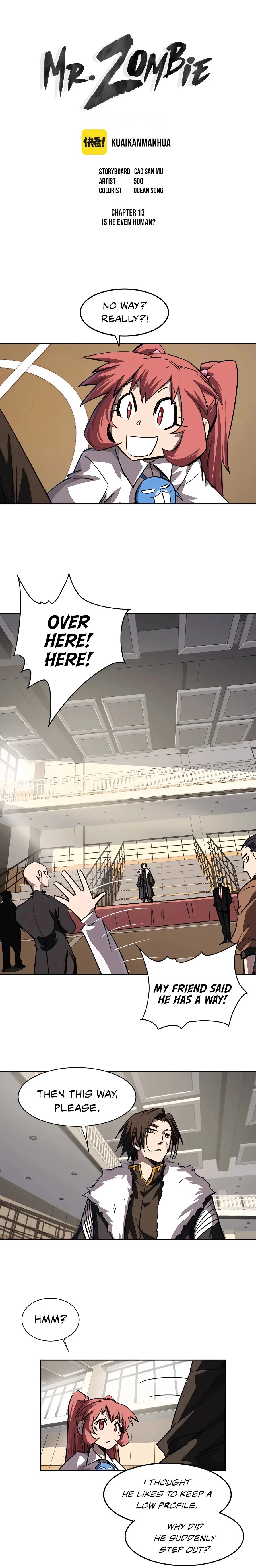 Mr. Zombie Chapter 13 - 2