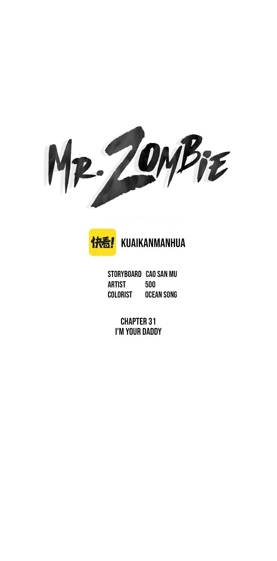 Mr. Zombie Chapter 31 - 2