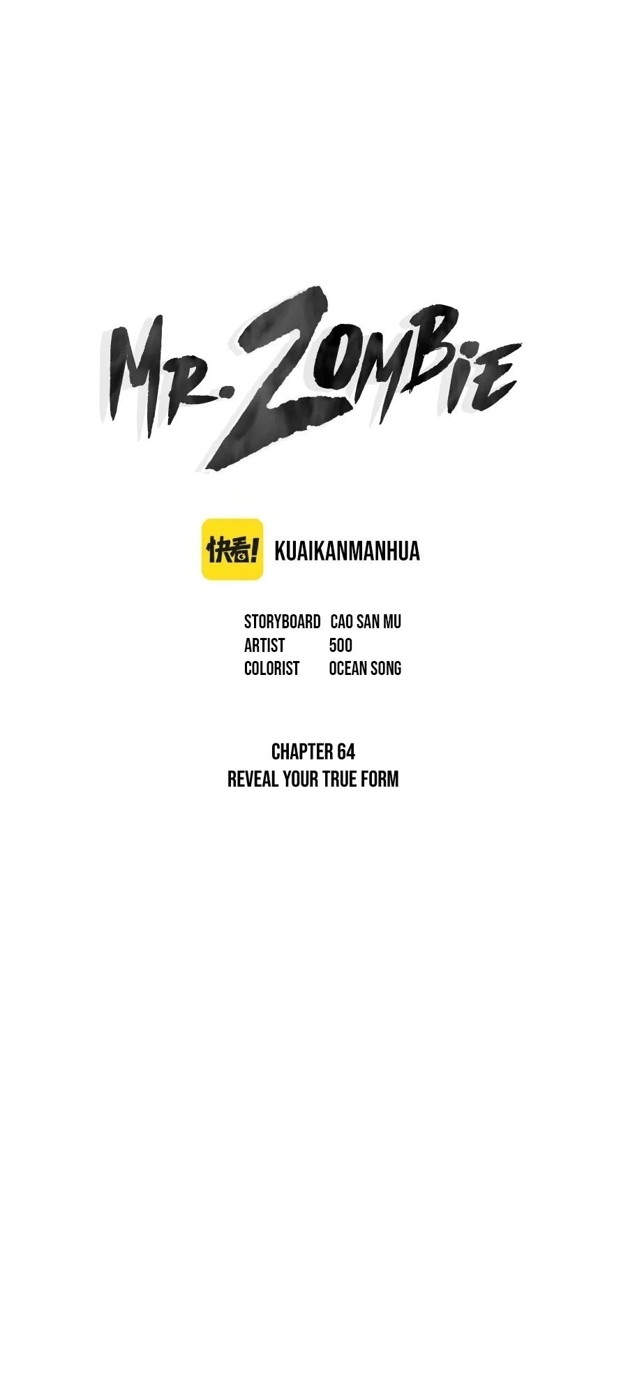 Mr. Zombie Chapter 64 - 1