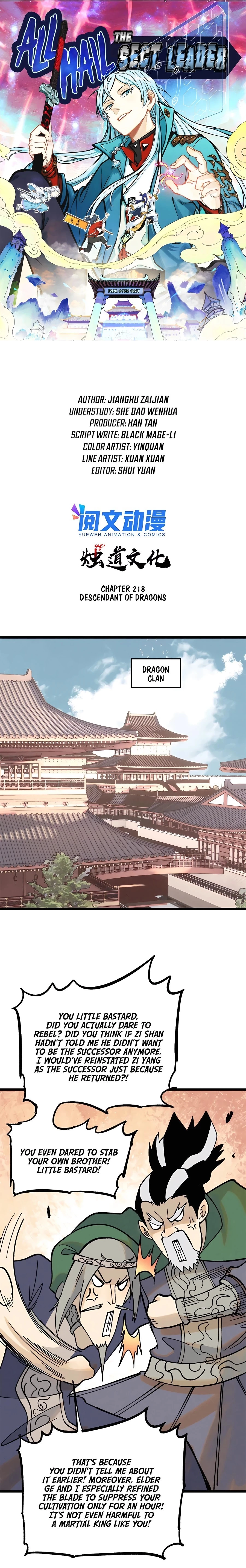 All Hail the Sect Leader Chapter 218 - 2
