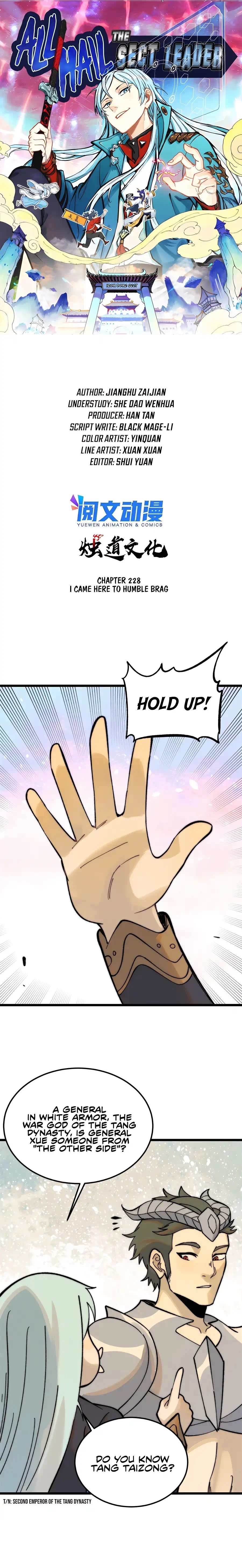 All Hail the Sect Leader Chapter 228 - 2