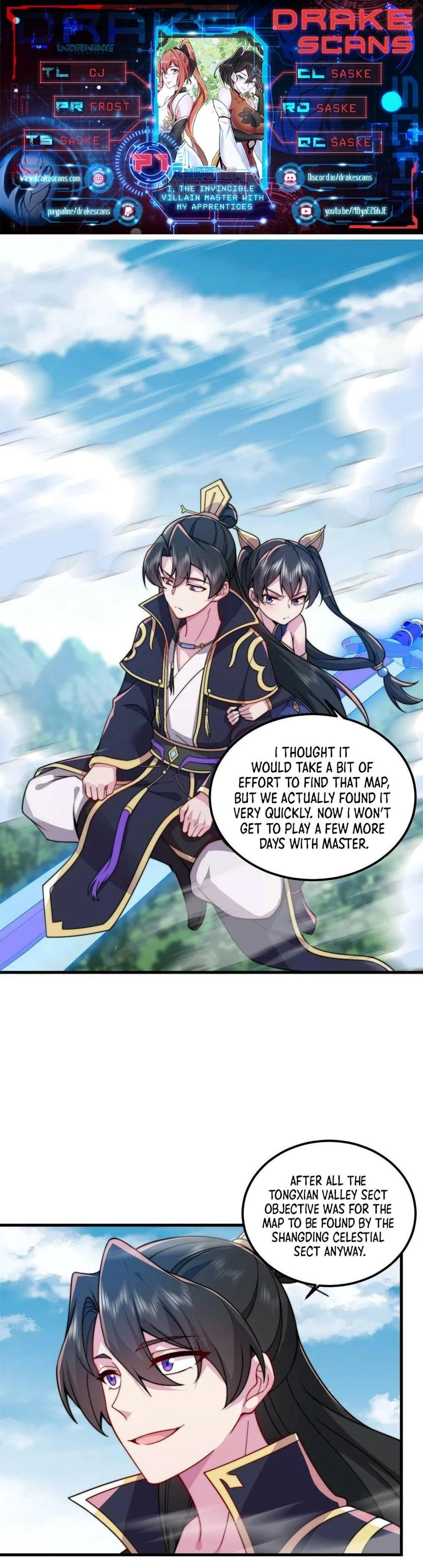I, The Invincible Villain Master With My Apprentices Chapter 71 - 1