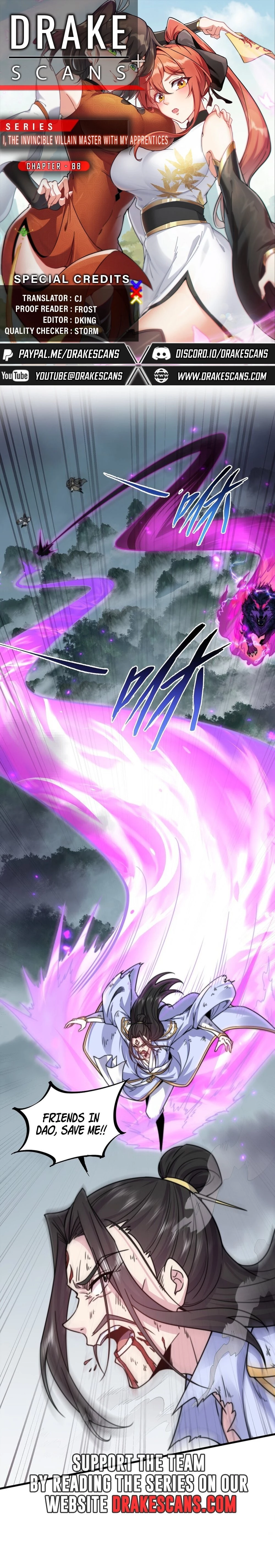 I, The Invincible Villain Master With My Apprentices Chapter 88 - 1