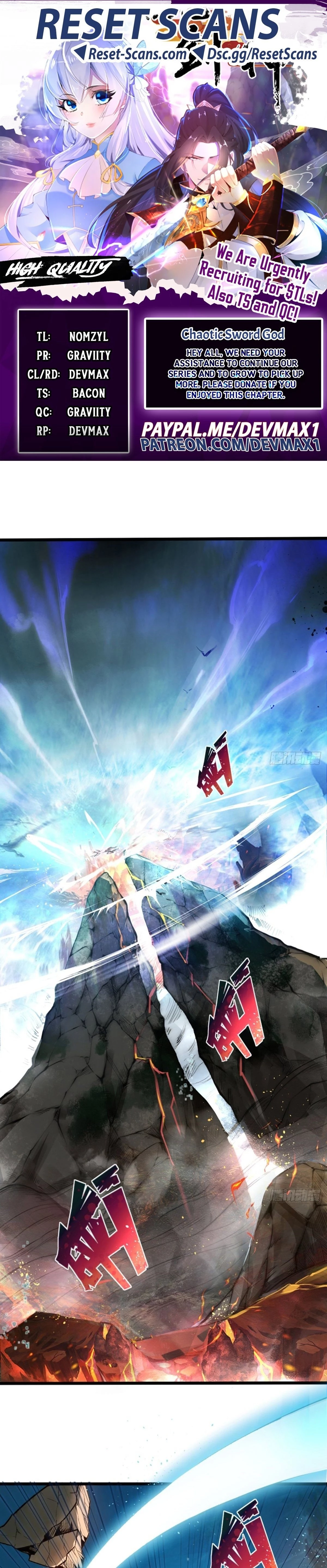 Chaotic Sword God Chapter 1 - 1