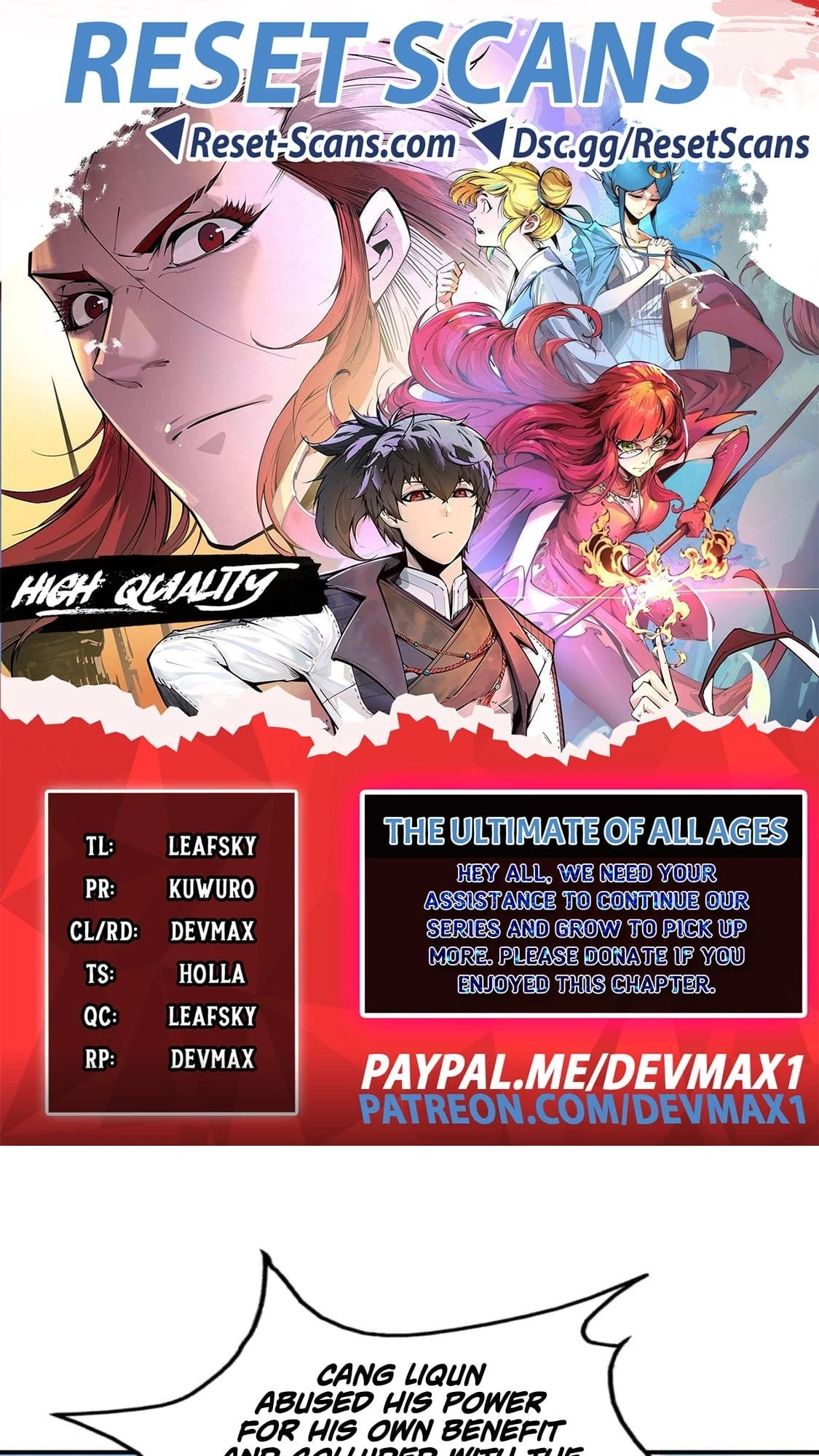 The Ultimate of All Ages Chapter 93 - 1