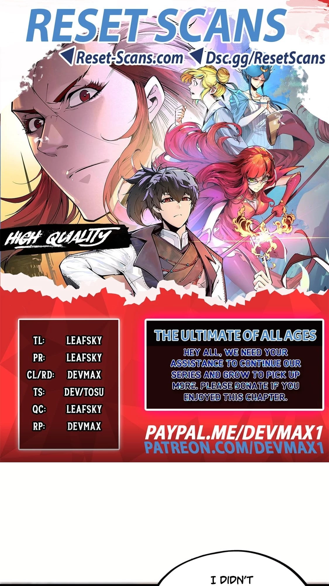 The Ultimate of All Ages Chapter 139 - 1
