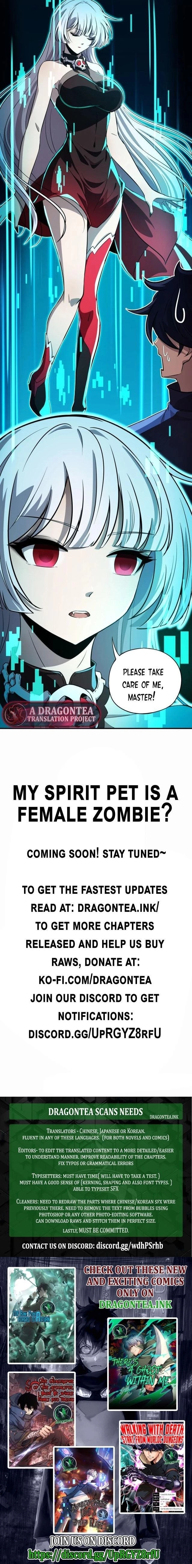 Taming Spiritual Pets: My Spiritual Pet is a Female Zombie Chapter 0.1 - 12