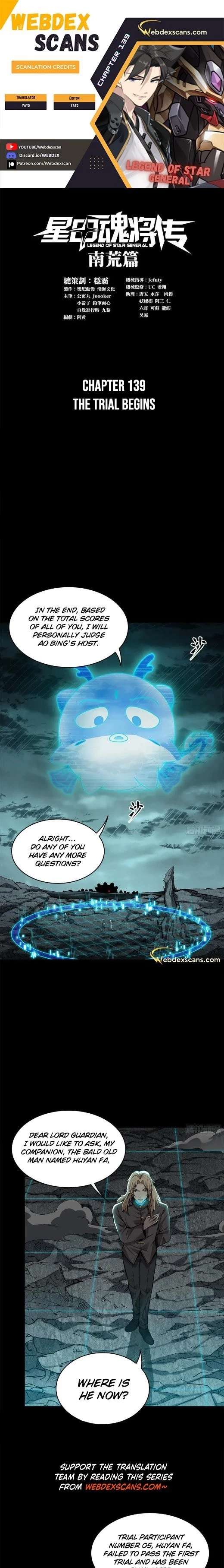 Legend of Star General Chapter 139 - 1