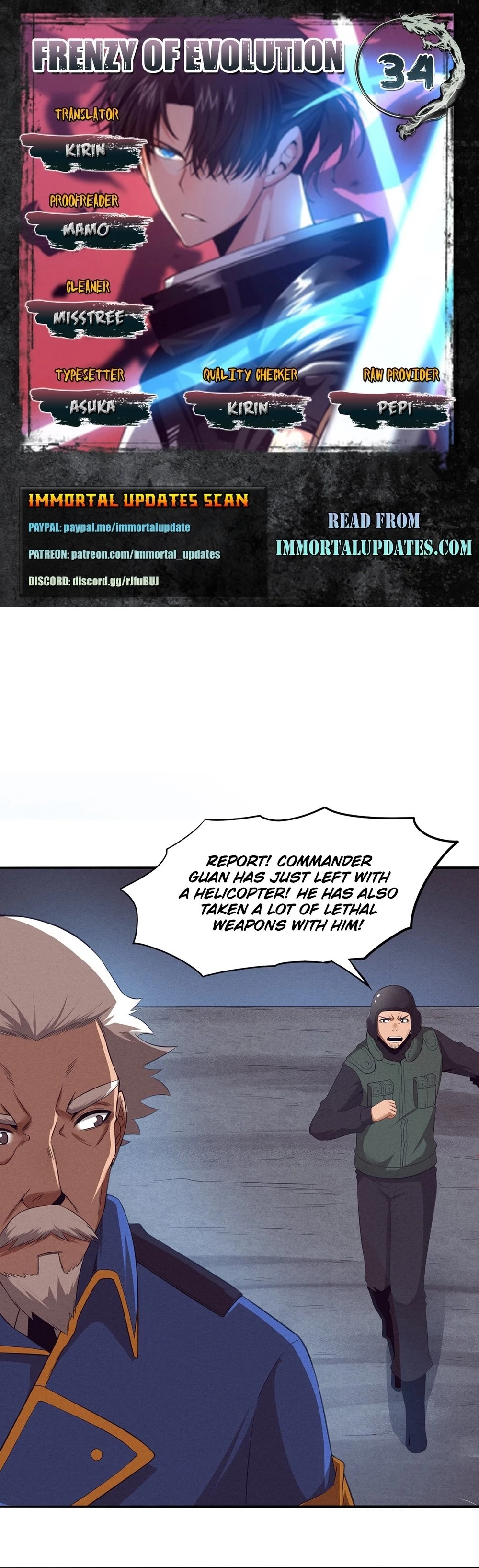 Evolution Frenzy Chapter 34 - 1