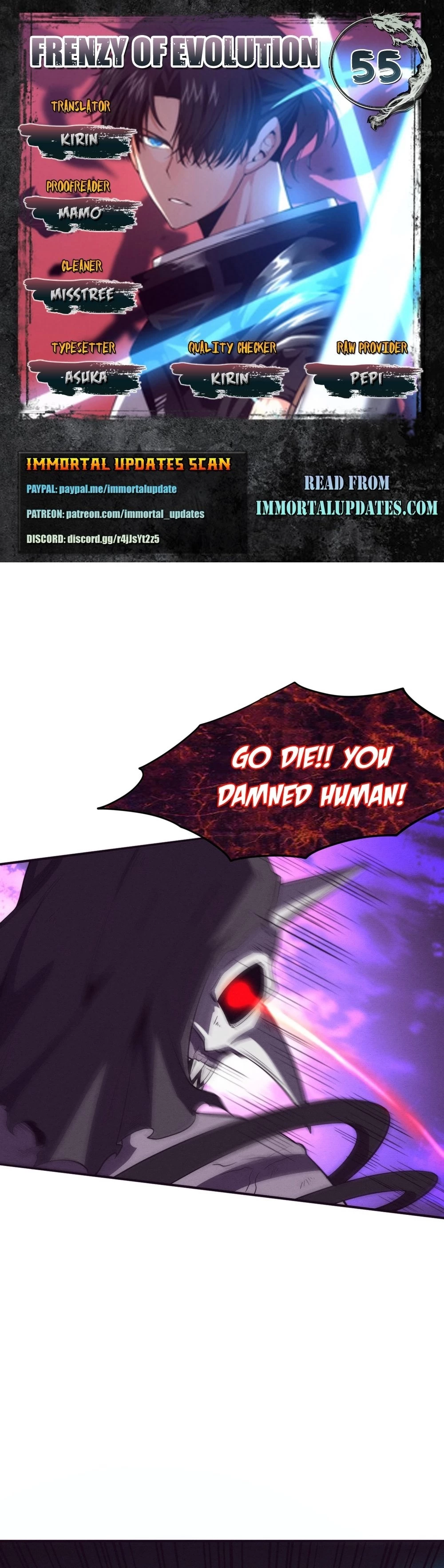 Evolution Frenzy Chapter 55 - 1