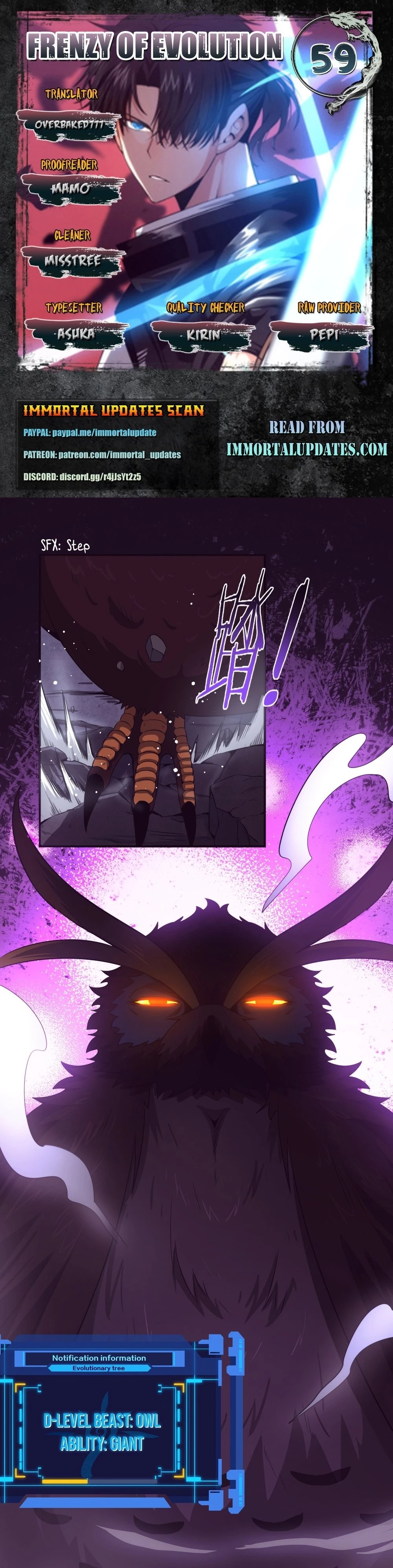 Evolution Frenzy Chapter 59 - 1