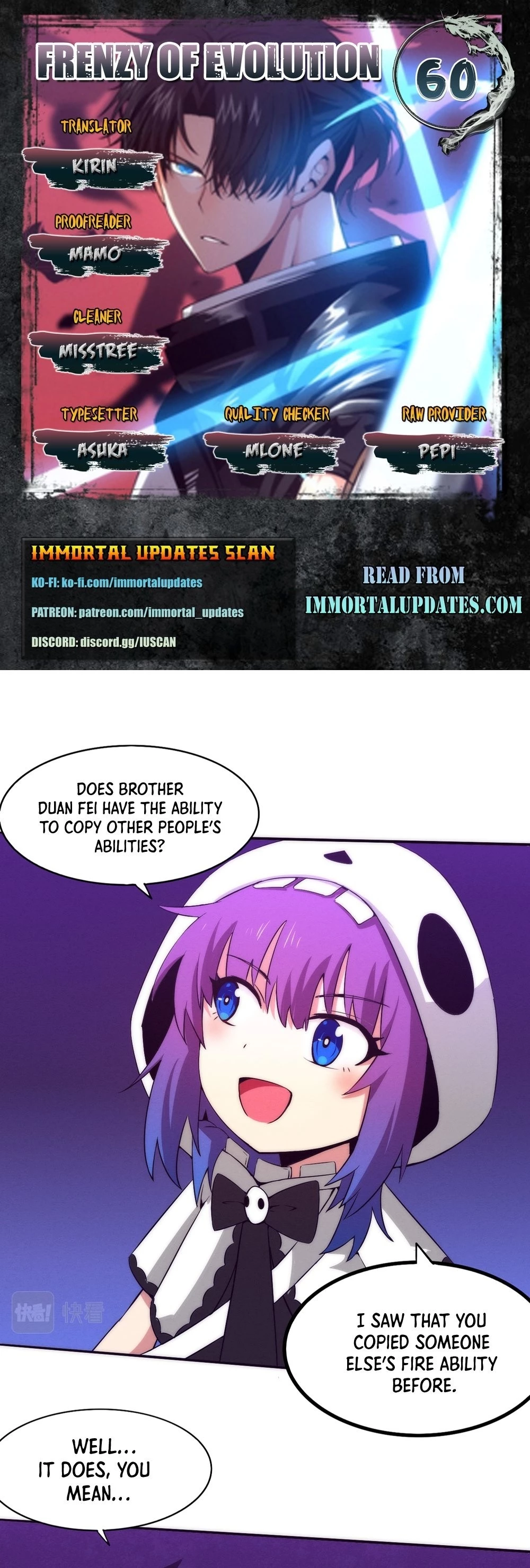 Evolution Frenzy Chapter 60 - 1