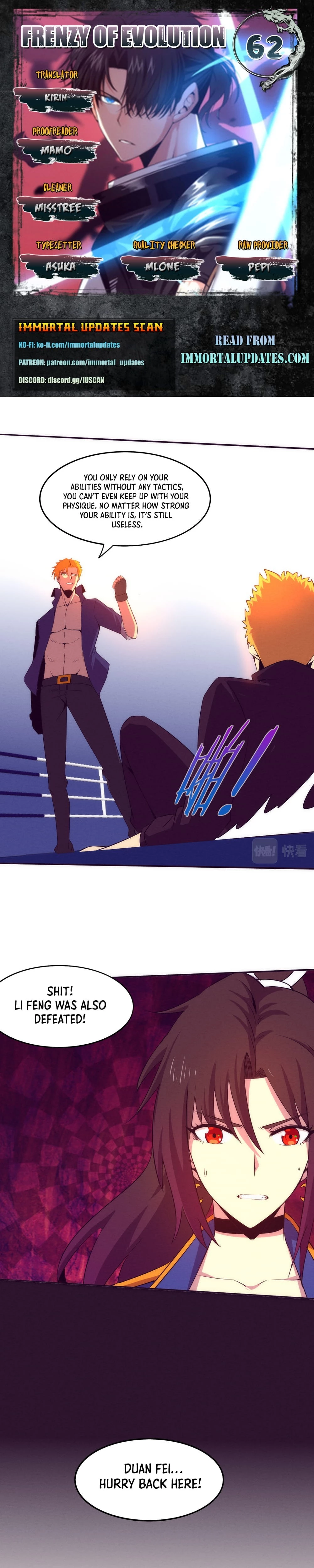 Evolution Frenzy Chapter 62 - 1