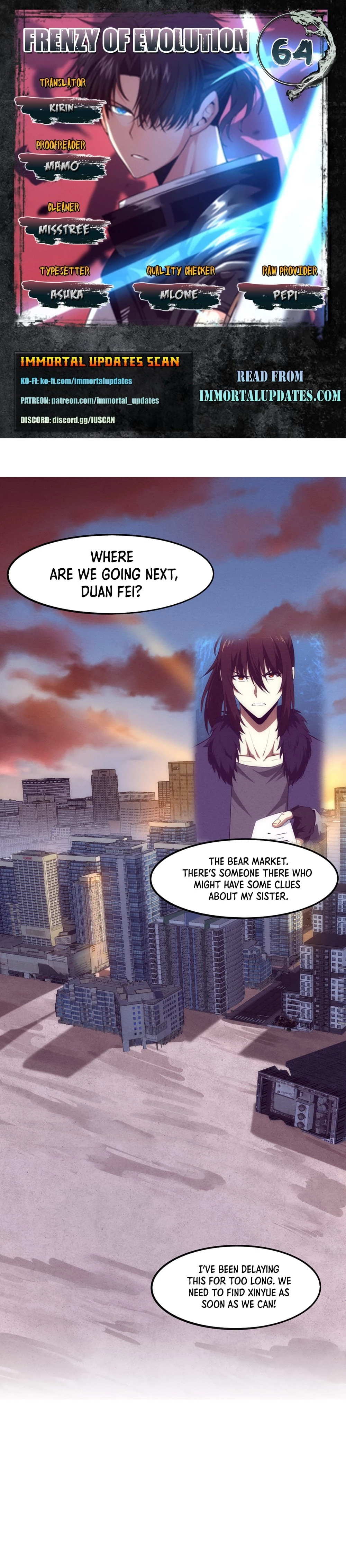 Evolution Frenzy Chapter 64 - 1