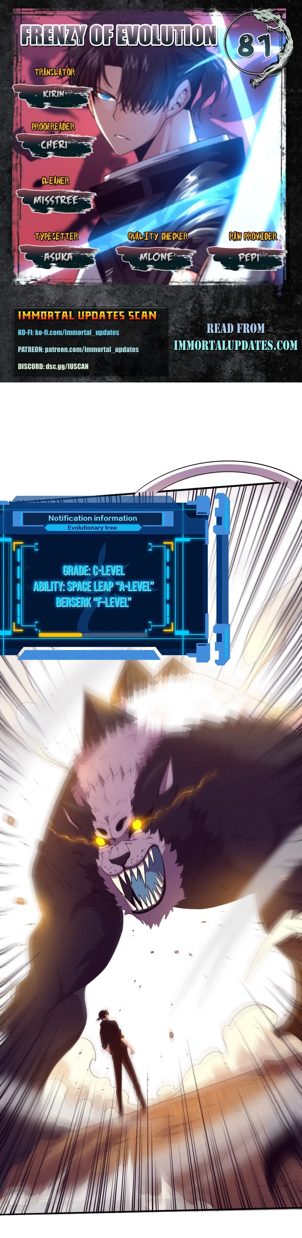 Evolution Frenzy Chapter 81 - 1