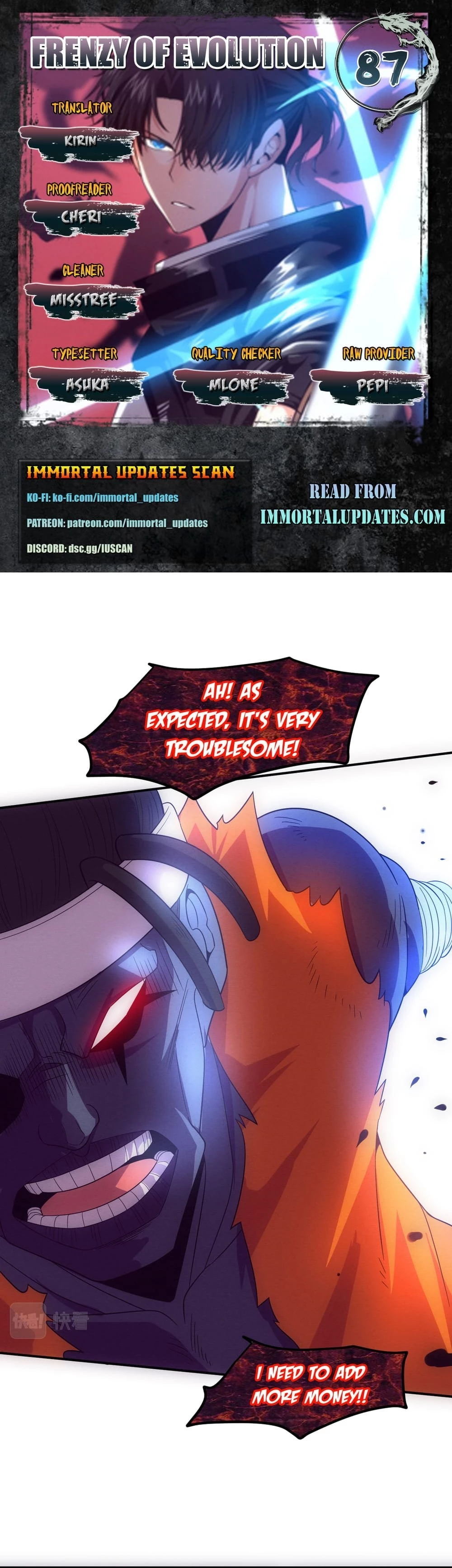 Evolution Frenzy Chapter 87 - 1