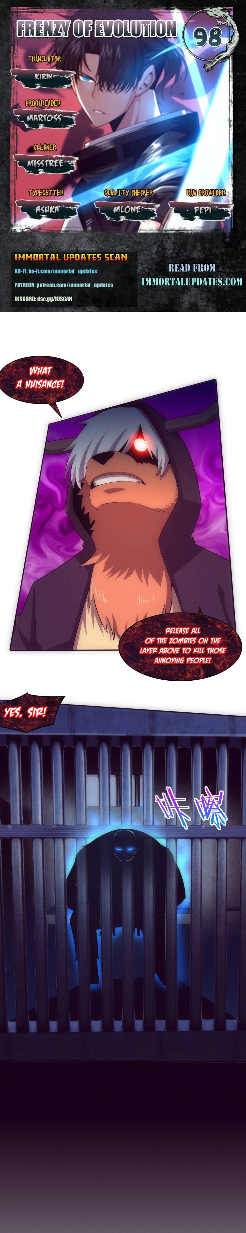 Evolution Frenzy Chapter 98 - 1