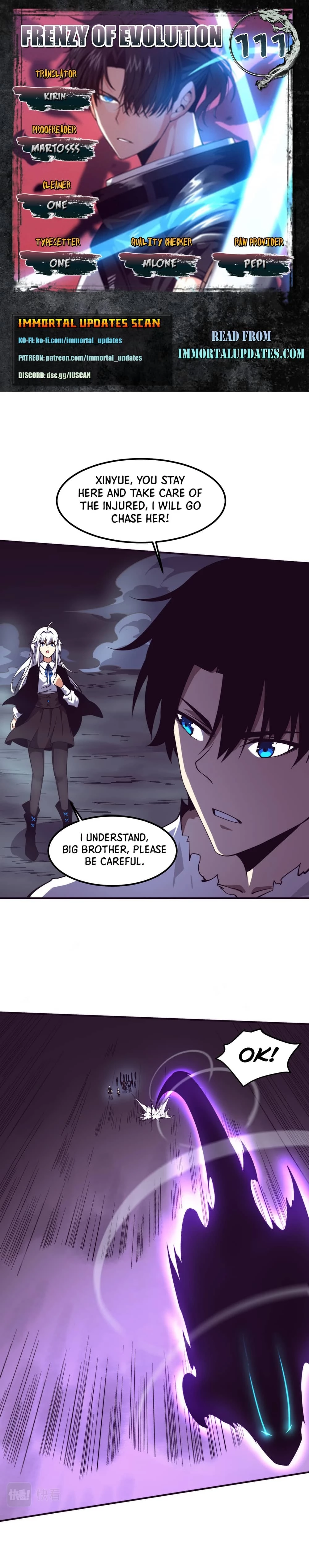 Evolution Frenzy Chapter 111 - 1