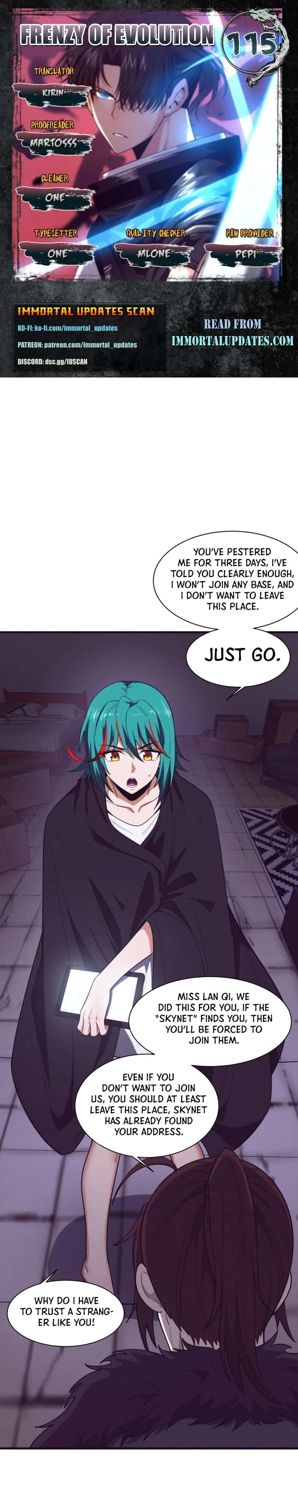 Evolution Frenzy Chapter 115 - 1