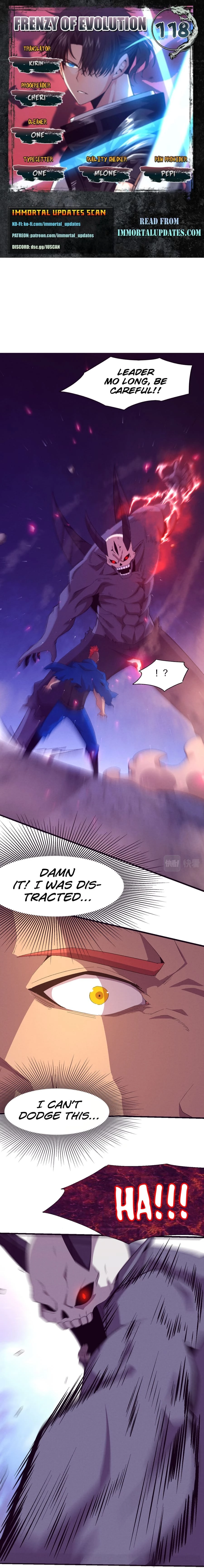 Evolution Frenzy Chapter 118 - 1