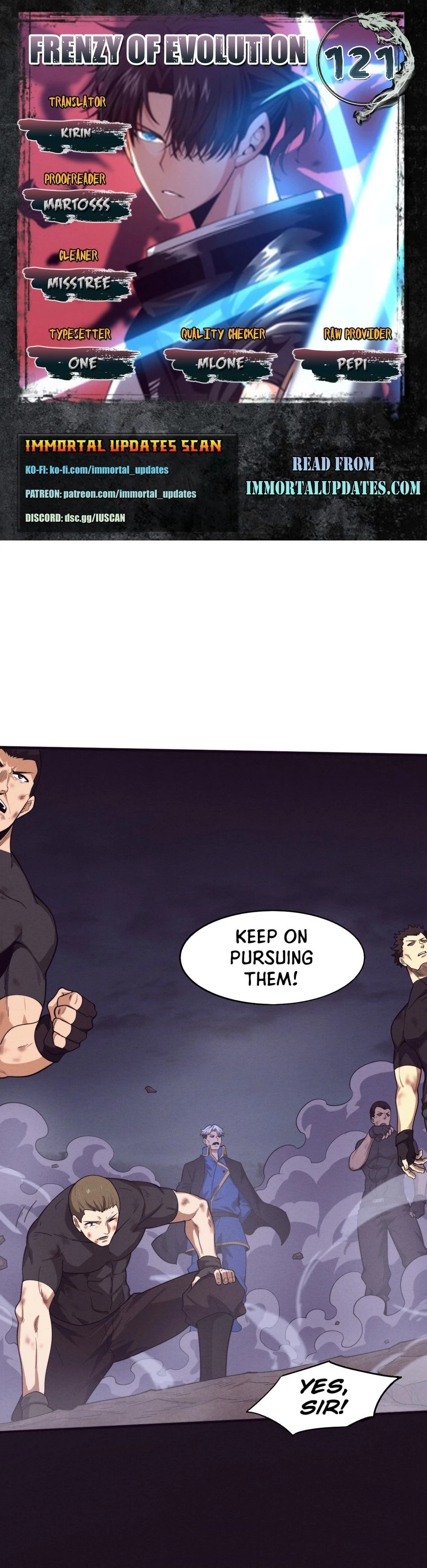 Evolution Frenzy Chapter 121 - 1