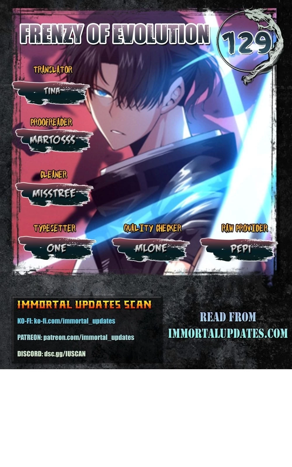 Evolution Frenzy Chapter 129 - 1