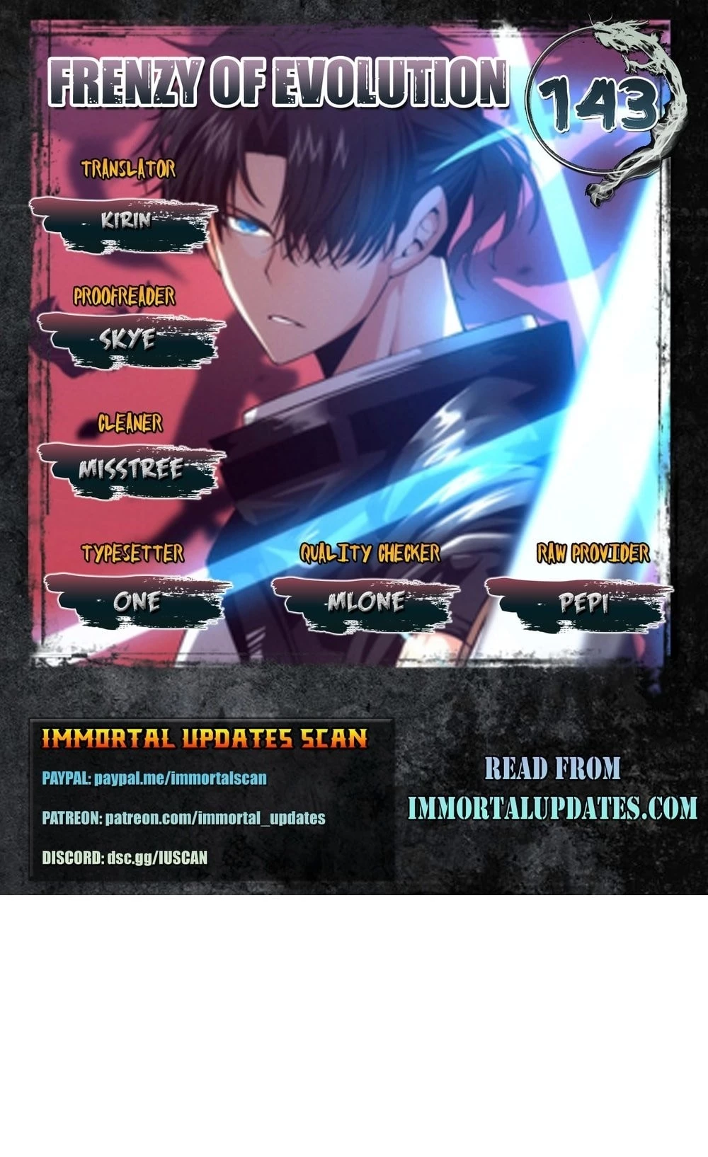 Evolution Frenzy Chapter 143 - 1