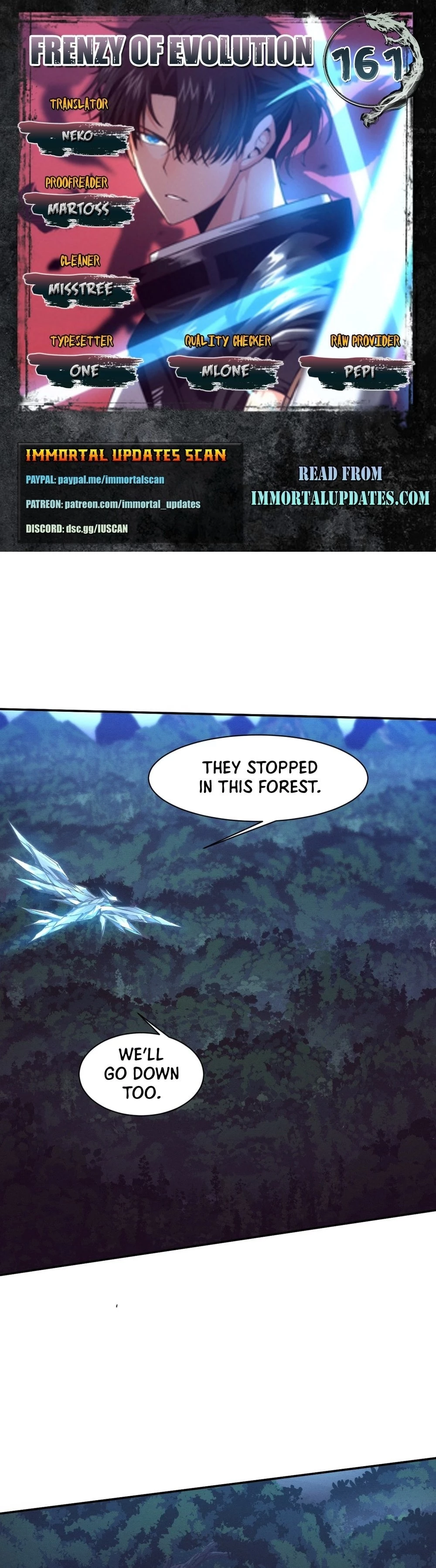 Evolution Frenzy Chapter 161 - 1
