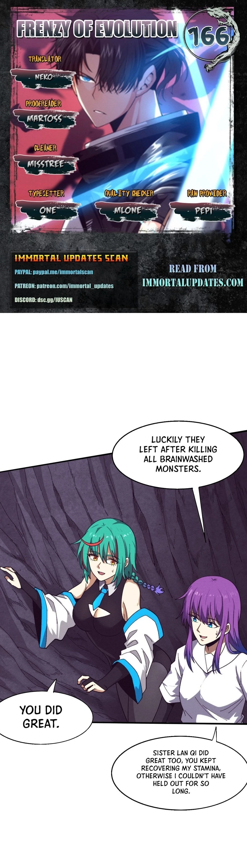 Evolution Frenzy Chapter 166 - 1