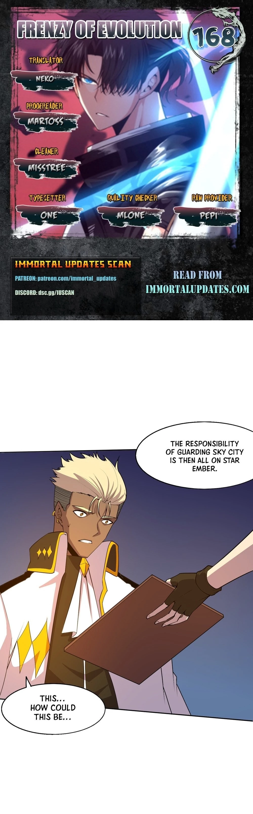Evolution Frenzy Chapter 168 - 1