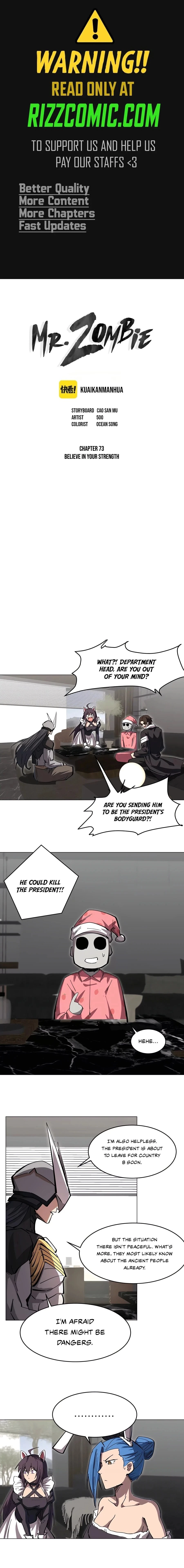 Mr. Zombie Chapter 73 - 1