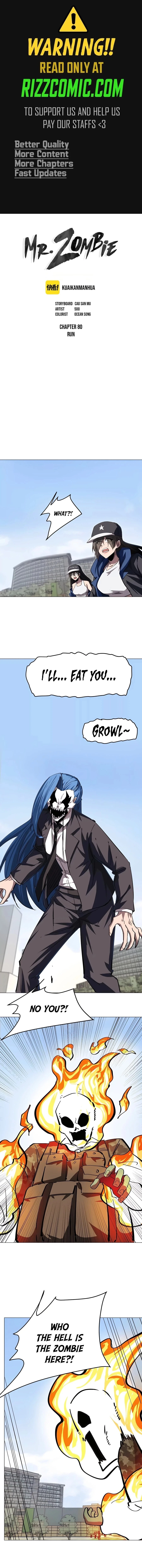 Mr. Zombie Chapter 80 - 1